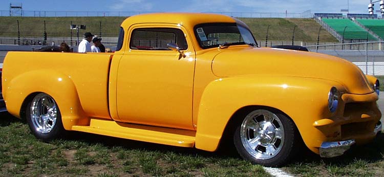 54 Chevy Chopped Pickup