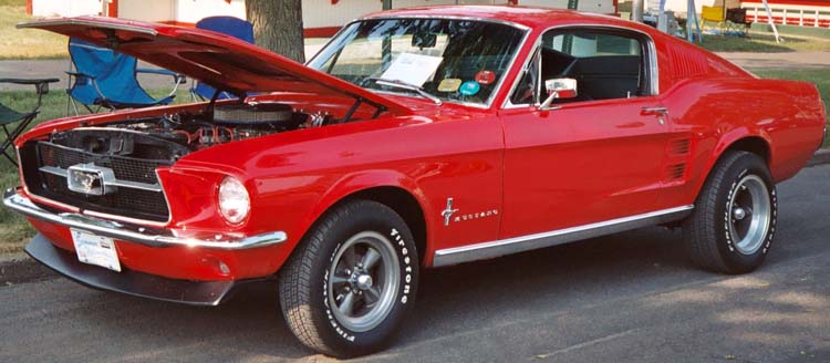 67 Ford Mustang Fastback